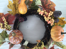Load image into Gallery viewer, 6”Candle Ring - Pumpkin, Gourd, Pod