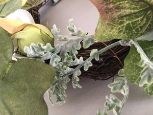 6"Candle Ring - Rose Hydrangea