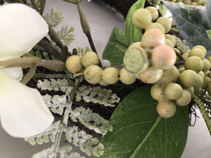 6"Candle Ring - Hydrangea Berry