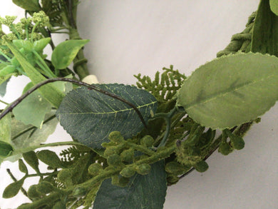 6”Candle Ring - Foliage Berry