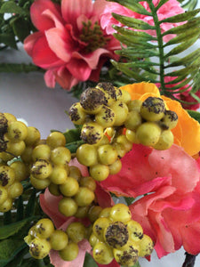 6"Candle Ring - Spring Mixed Flowers