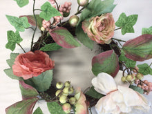 Load image into Gallery viewer, 6&quot;Candle RIng - Peony Ranunculus