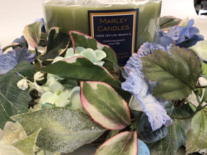 6"Candle Ring - Hydrangea Petunia