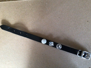 Snap Jewelry Dog Collar - Fits 3 Snaps