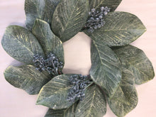 Load image into Gallery viewer, 4&quot;Candle Ring - Large Green Leaf