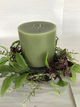 Load image into Gallery viewer, 6&quot;Candle Ring - Herb Berry