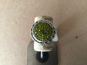 Snap Jewelry Rosette Ring - Fits 1 Snap