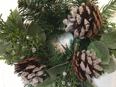 1”Candle Ring - Noble Fir