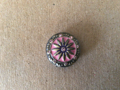 Snap - Brass Boho, Pink
