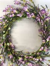 Load image into Gallery viewer, 22” Wreath - Lavender Berry