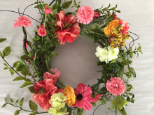 Load image into Gallery viewer, 6&quot;Candle Ring - Spring Mixed Flowers